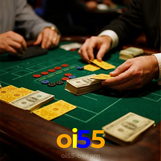 oi55：Aposte nas mesas de poker e mostre quem é o mestre das cartas!
