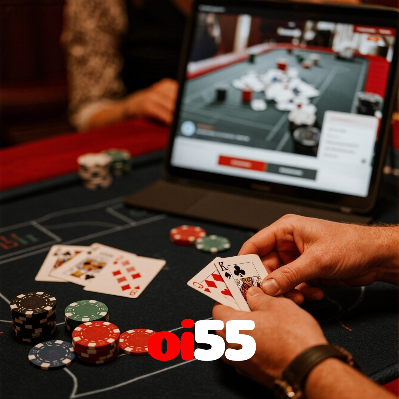 oi55:Jogue no nosso cassino e prove sua habilidade nas cartas de poker!