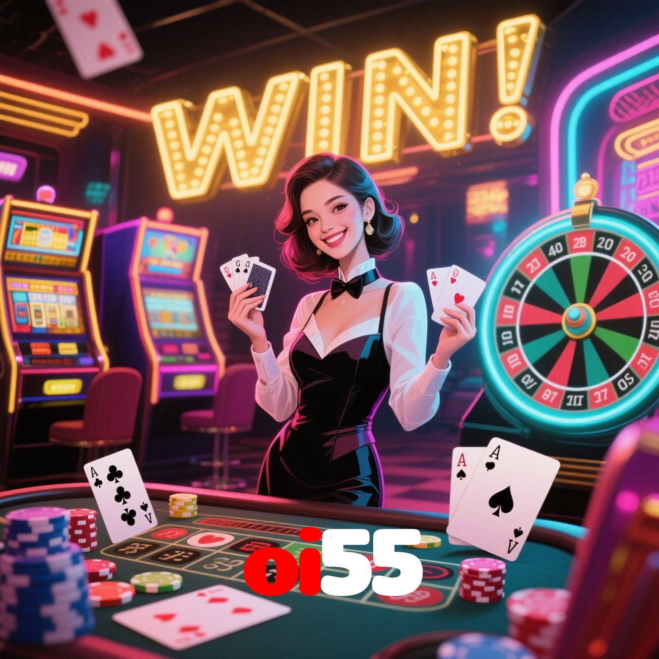 oi55:Jogue nas mesas de poker e ganhe prêmios incríveis!
