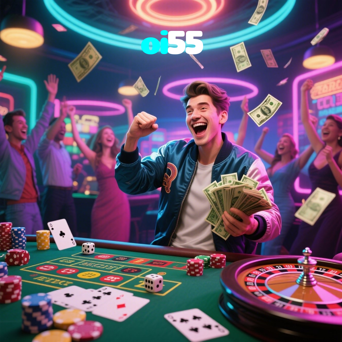 oi55：Jogue os melhores jogos de cassino como blackjack e roleta, e aposte no futebol!